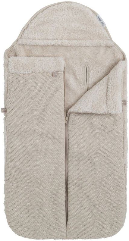 Baby's Only - Voetenzak - Warm Linen - Geschikt voor drie- en vijfpuntsgordel