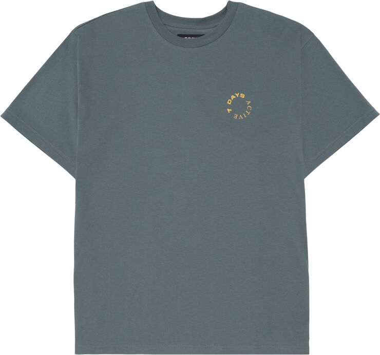 7 Days Active Organic Regular Fit Tee 827 stormy weather