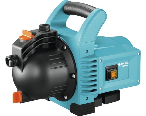 GARDENA 3000/4 tuinpompset inclusief aanzuigslang, tuinslang en aansluitstukken