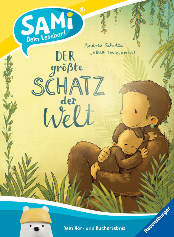 Ravensburger 96 Starter-Set SAMi - dein Lesebär. Der größte Schatz der Welt
