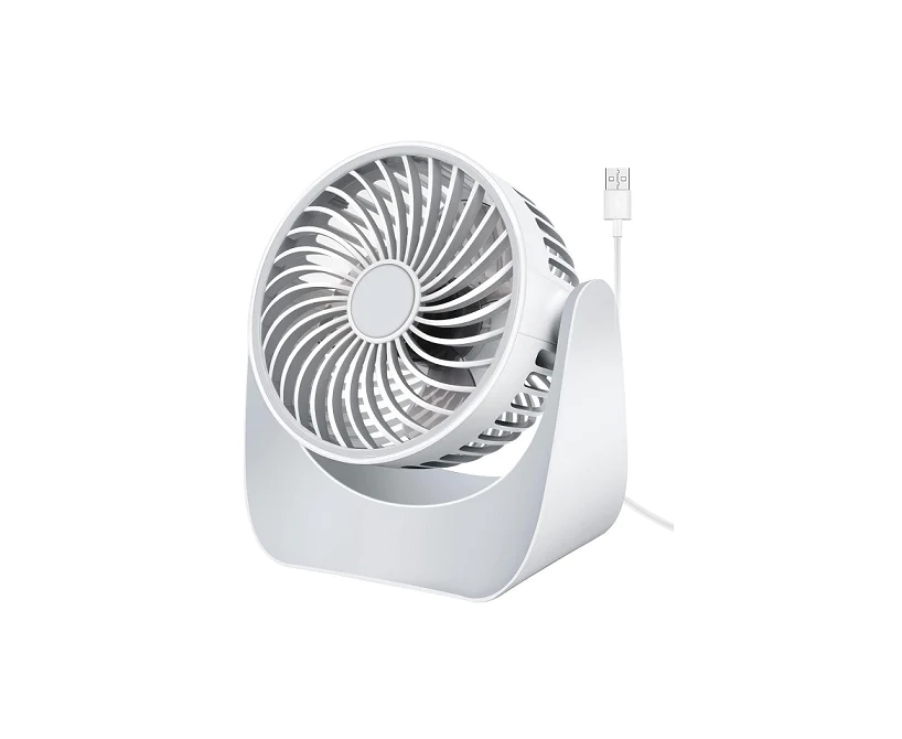 Mini Ventilateur Bureau de 3 Vitesses blanc Vendos85
