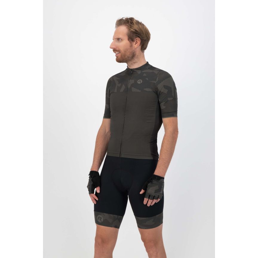 Rogelli Camo Cykeltrøje Grøn