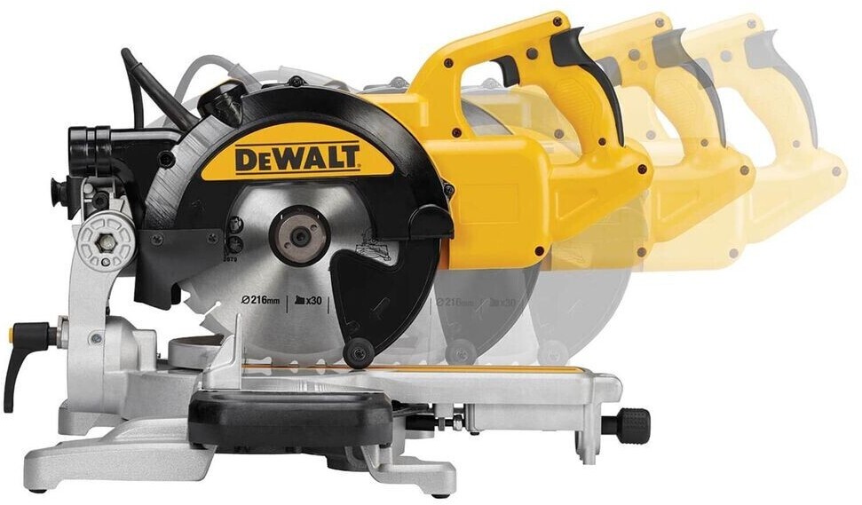 DeWalt DWS773 216mm kap-/geringssav 1300W
