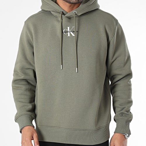 Sweat Capuche 3749 Vert Kaki