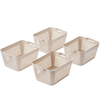 Liewood Korb - 4er-Pack - Small - 30x22x14 cm - Sandy