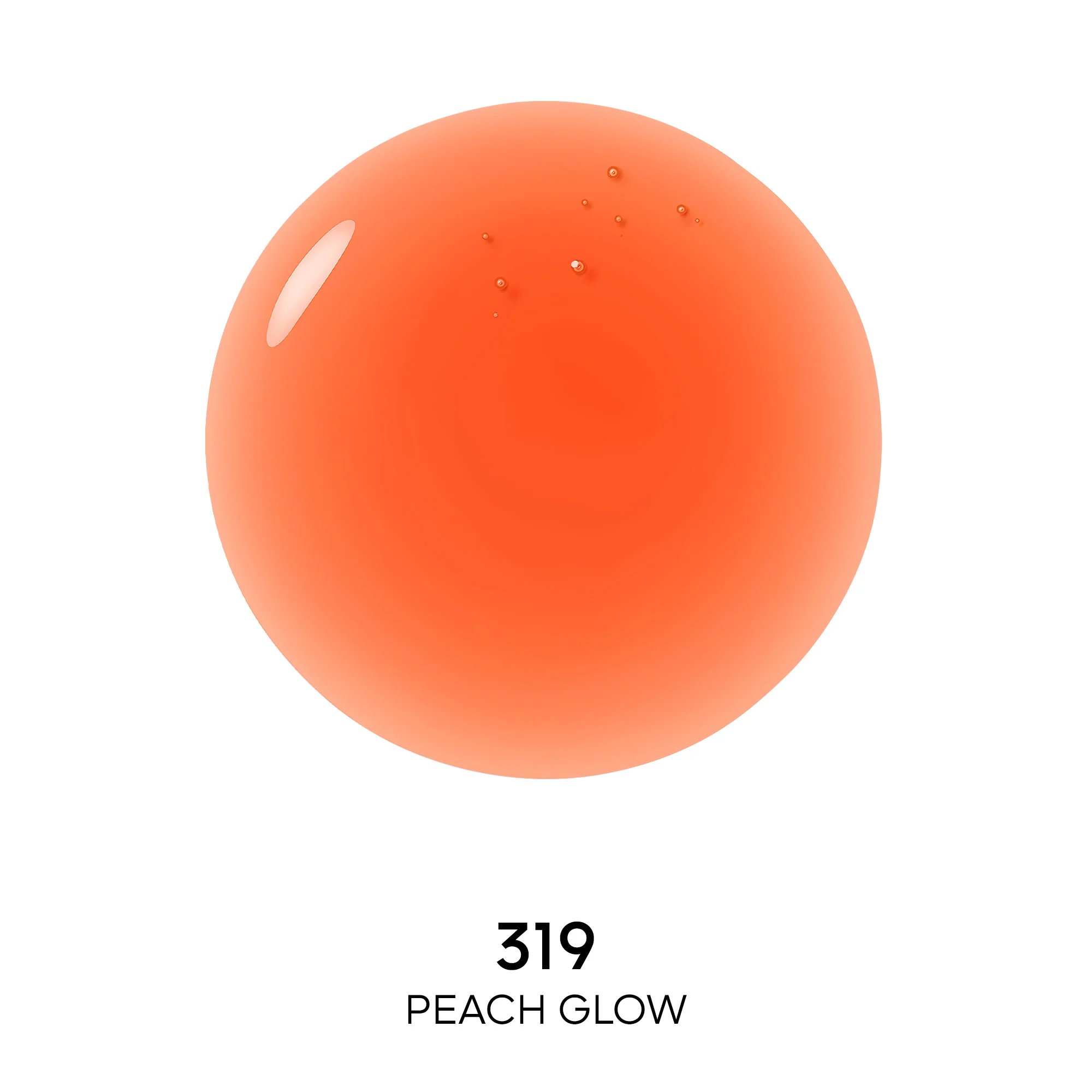 KISSKISS BEE GLOW OIL - Huile à lèvres teintée |- 319 Peach glow