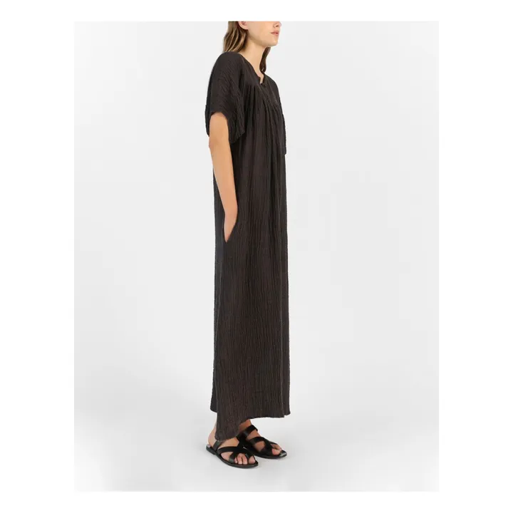 Masscob Robe Agra Lin | Noir