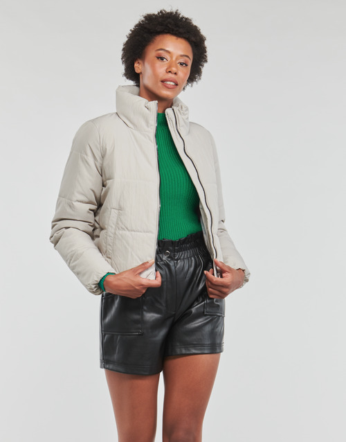 Only - ONLDOLLY SHORT PUFFER JACKET OTW NOOS - Blanc