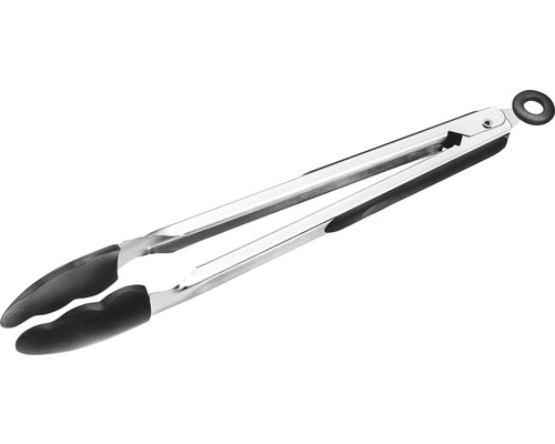 Tenneker® Grilltang, Grillspatel, Grillgerei, Keukentang, 33 cm, Roestvrij staal en siliconen