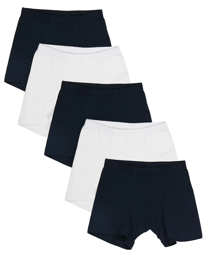 Boxershorts ORIGINAL CLASSICS 5er Pack in dunkelblau/weiß