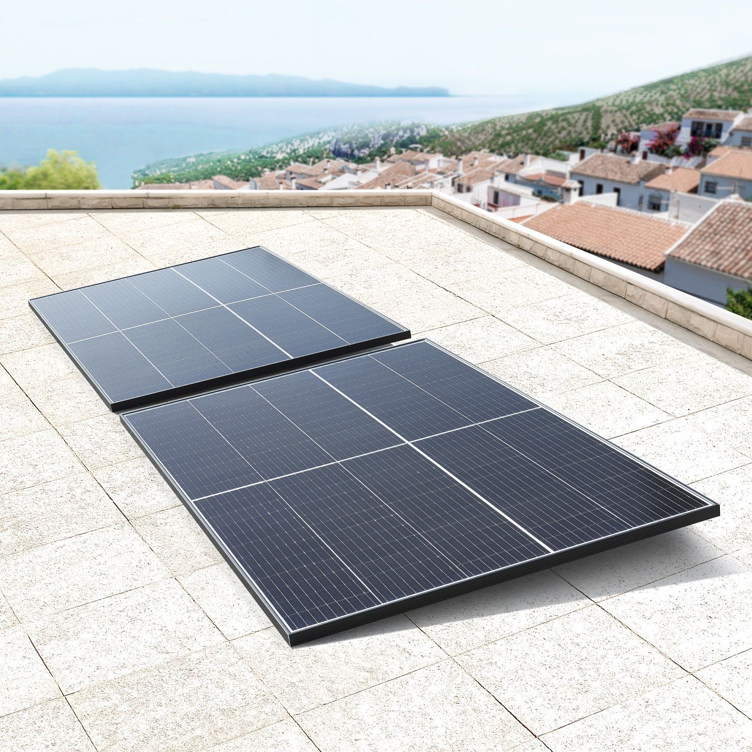 RISEN Solarpanel RSM40-8-410M mit 410 Watt - Balkonkraftwerk Solarmodul - Verkauf nur an Endverbraucher