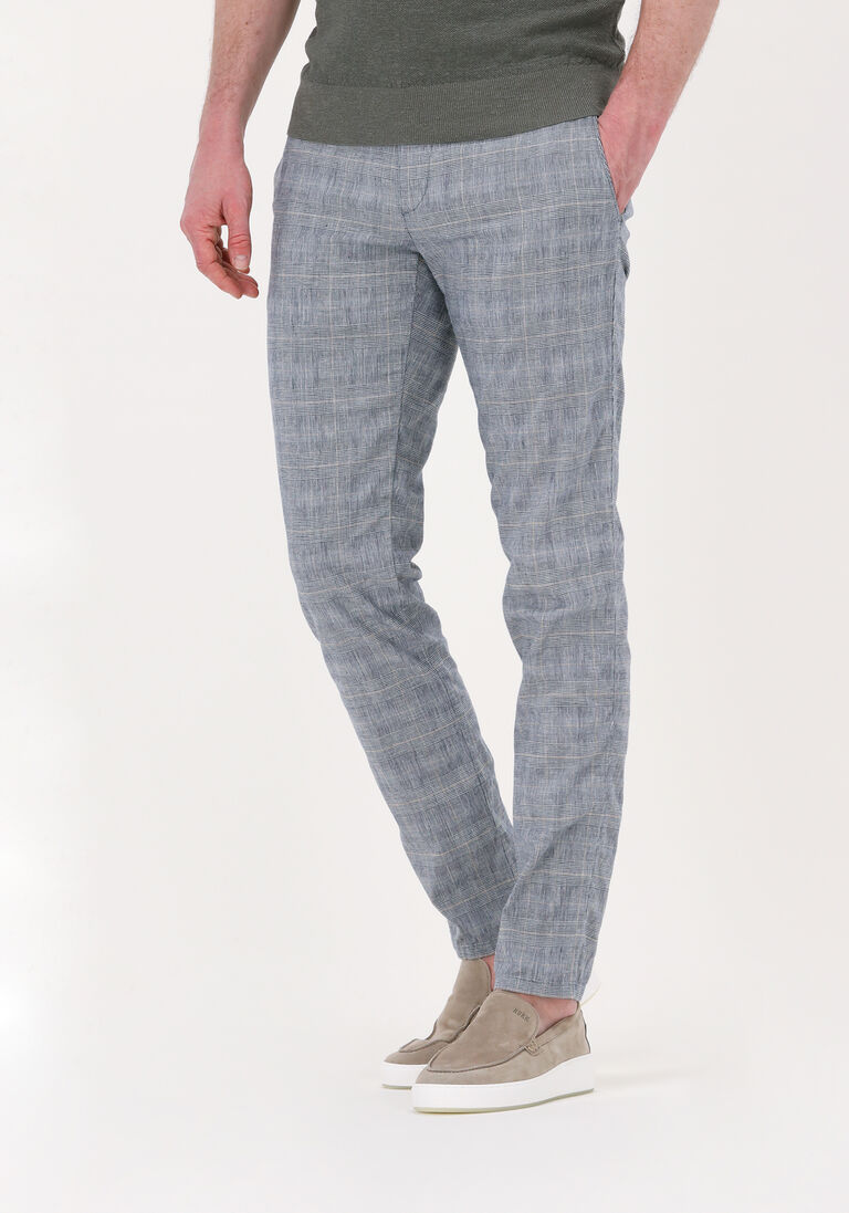 ALBERTO blauwe alberto pantalon rob