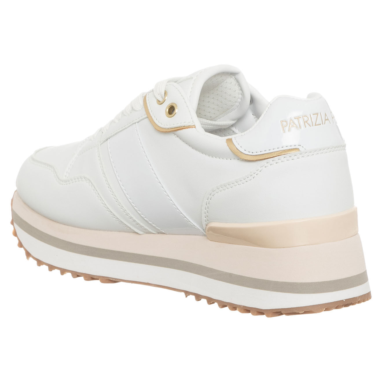 Laura Biagiotti Sneakers Plateforme Augustine blanches