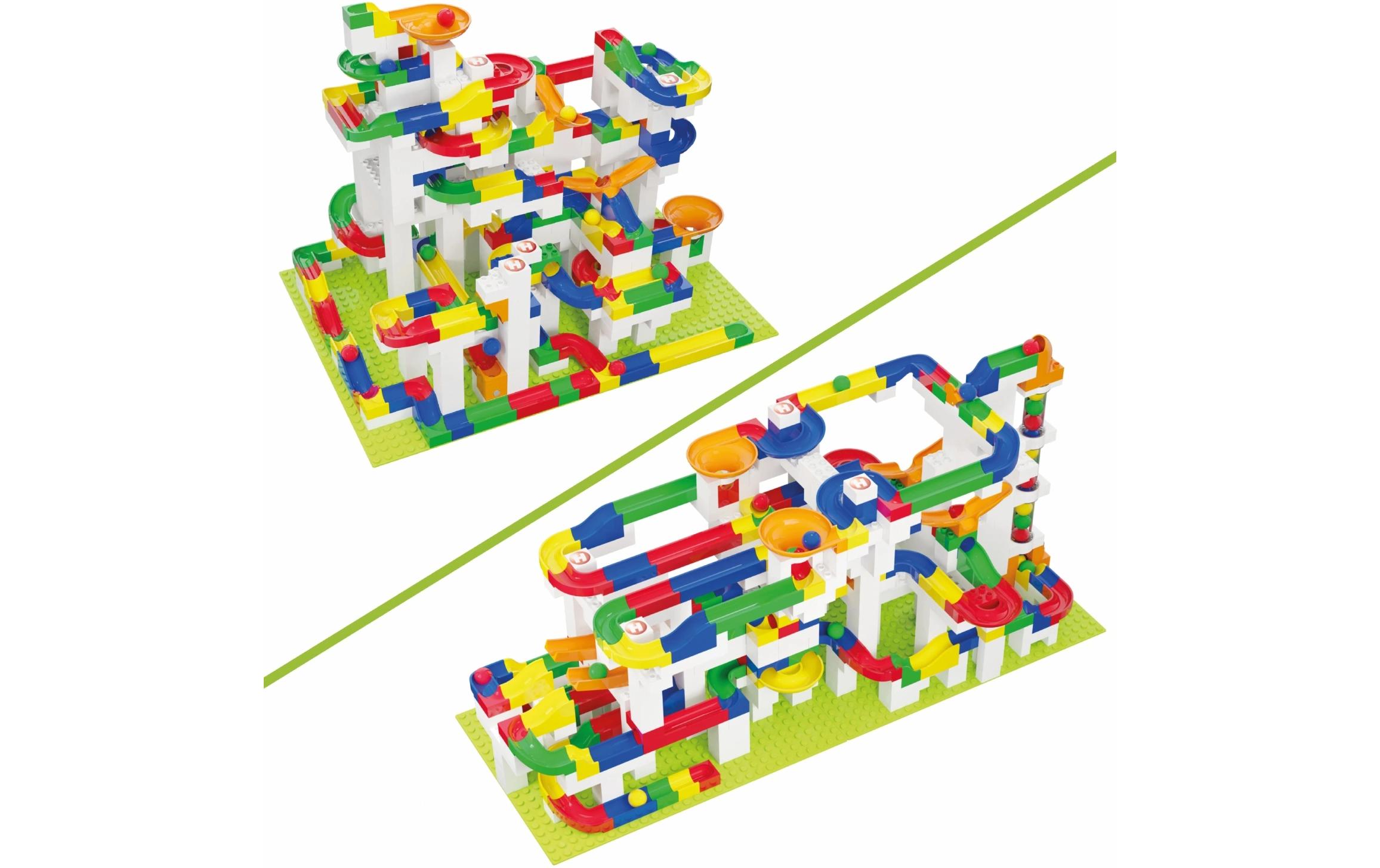 Kugelbahn Baukasten Mega 585 Teile<br>DIY Kugelbahn