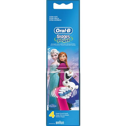 Oral-B Stages Power Frozen 4-pak Børstehoved