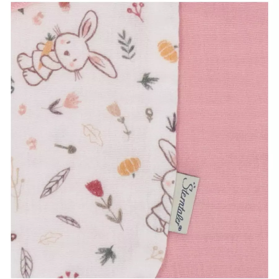 Sterntaler Lätzchen Doppelpack Hase rosa