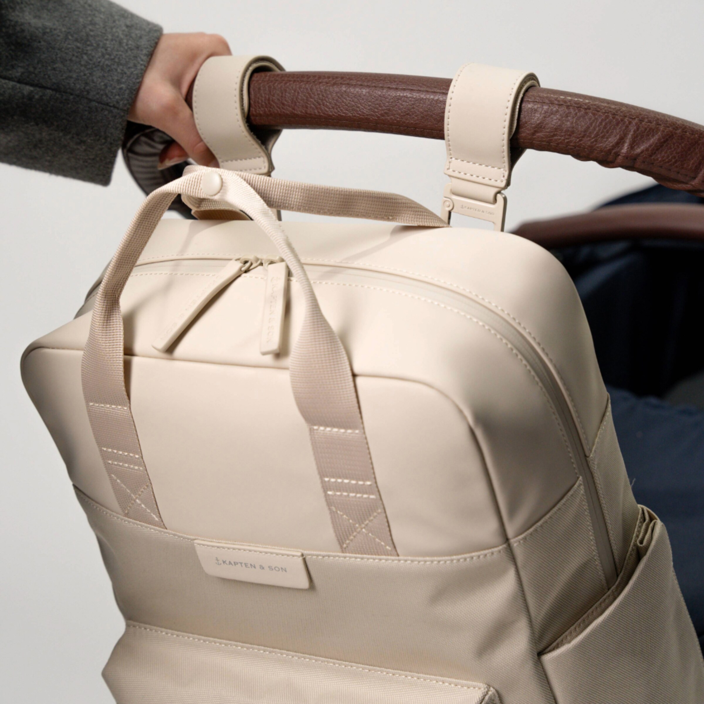 Bergen Pro Diaper Backpack Sandstone