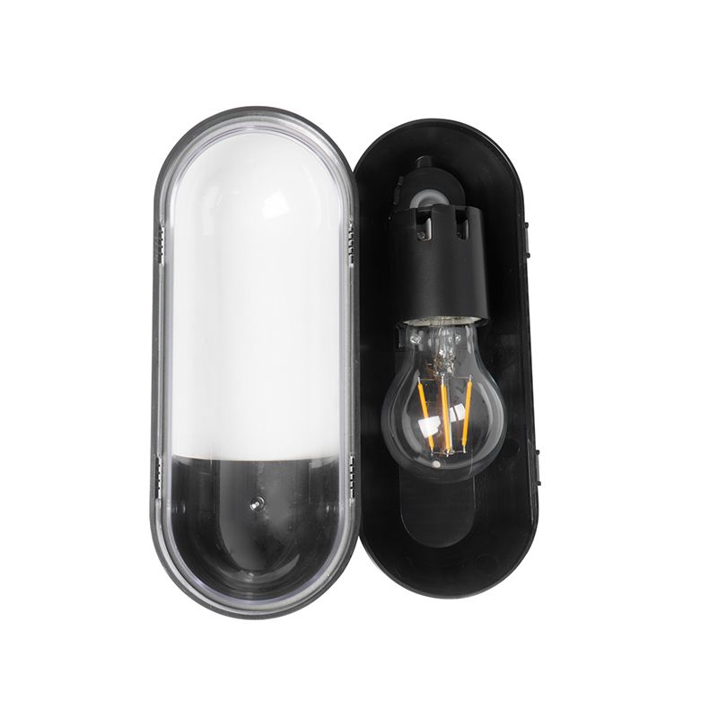 Moderne buiten wandlamp zwart IP54 - Stockholm