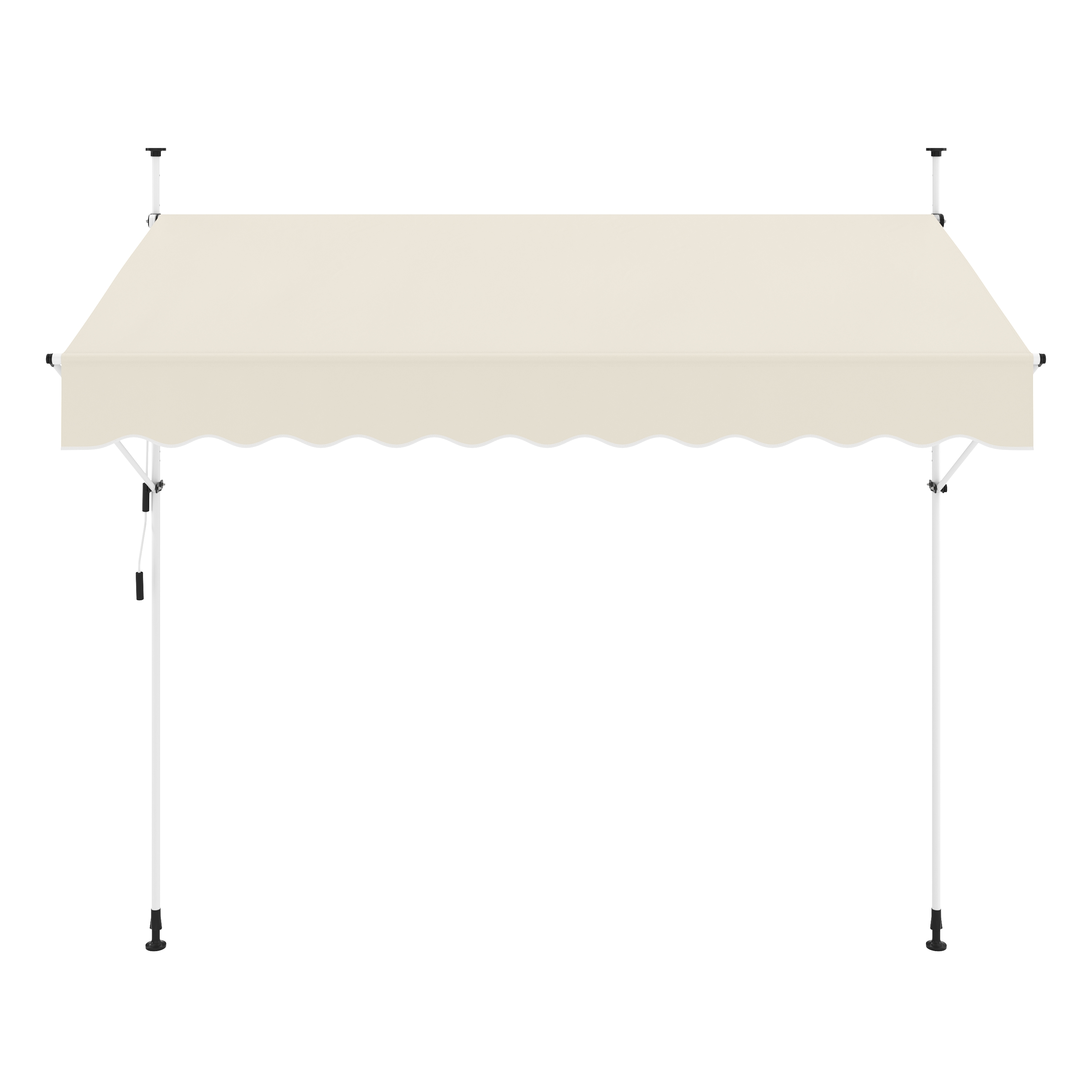 Balkonmarkise 300 x 120 cm beige