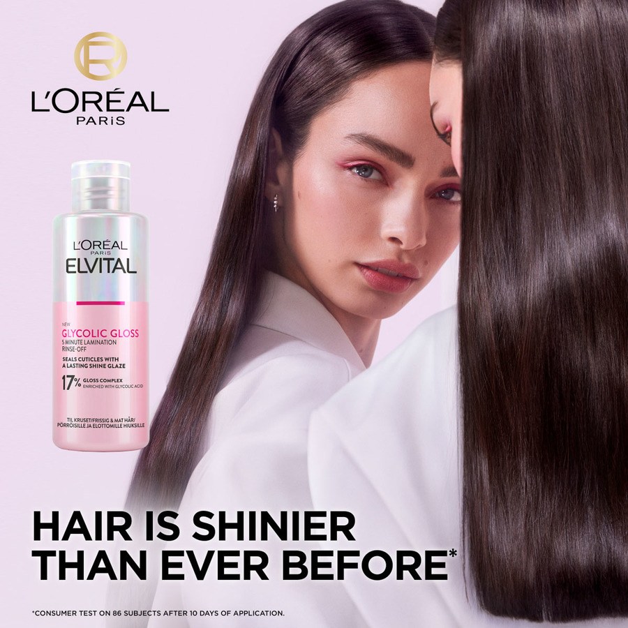 L'Oréal Paris Elvital Glycolic Gloss 5 Minutes Shine Treatment 200ml