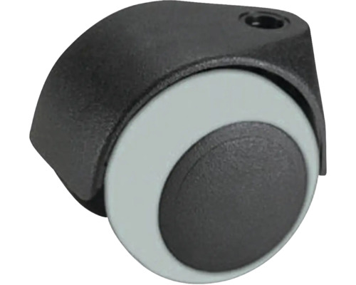 Parket dubbele wielen, tot 30 kg, met achtergat en vergrendeling, 40 x 47 mm, 8 stuks