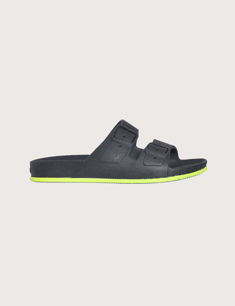 CACATOES SANDALES ENFANTS BRASILIA CARBONE YELLOW FLUO