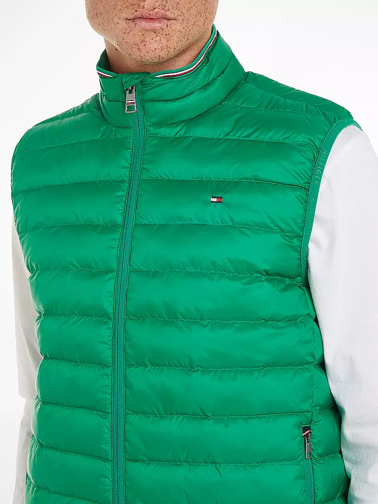 TOMMY HILFIGER Steppgilet  grün