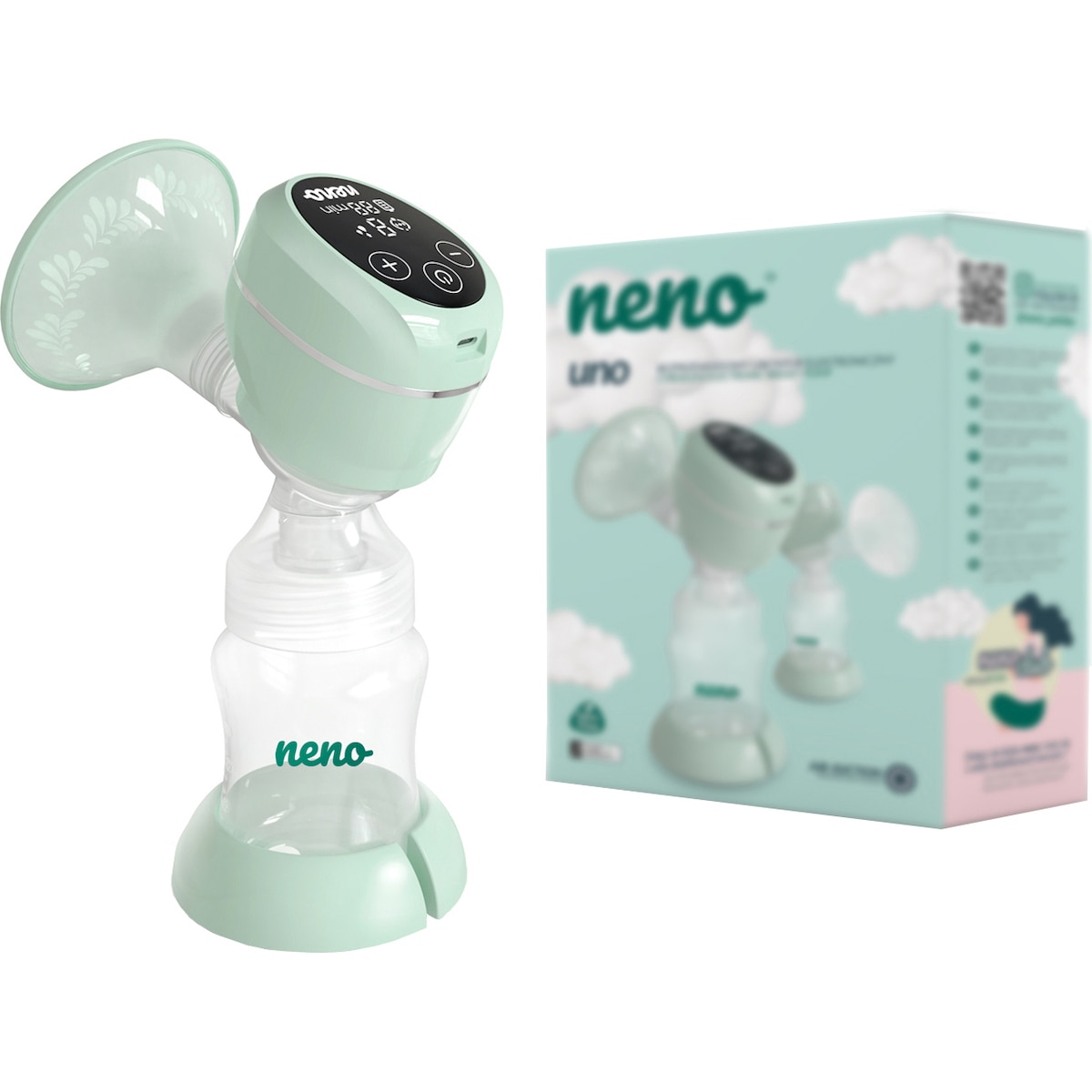 Neno Uno elektrisk brystpumpe 763002 (grønn)