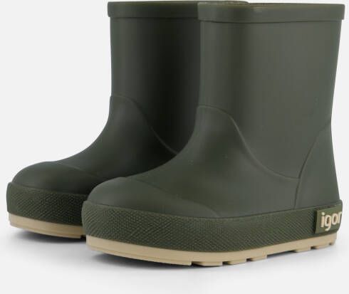 Igor Regenlaarzen groen Rubber