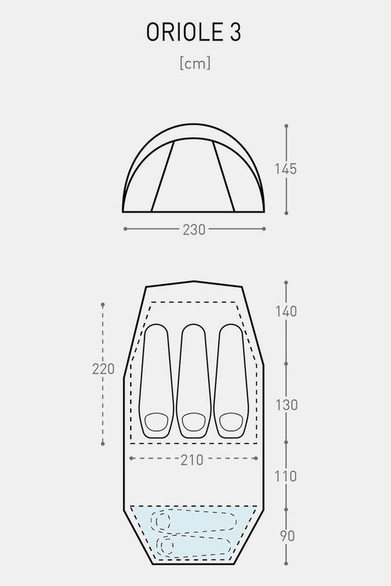 Bach Bach Oriole 3 Tent 3P