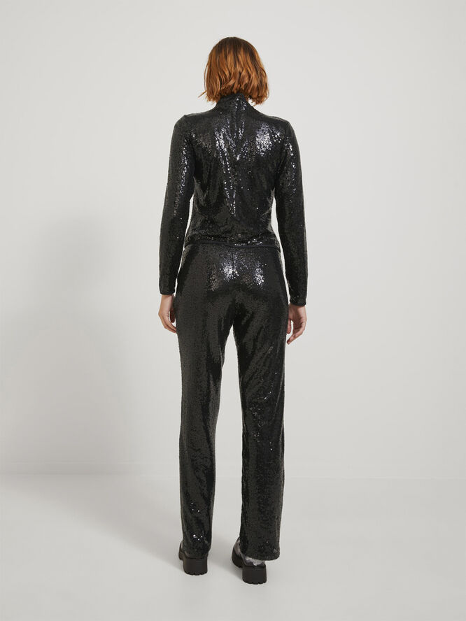 JJXX JXISLA SEQUIN LS TOP WVN Sort
