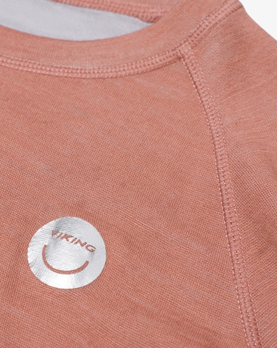 Viking Kids Soft Baselayer Merino Top<br>Varm Top i 2-lag, merino og Bambus