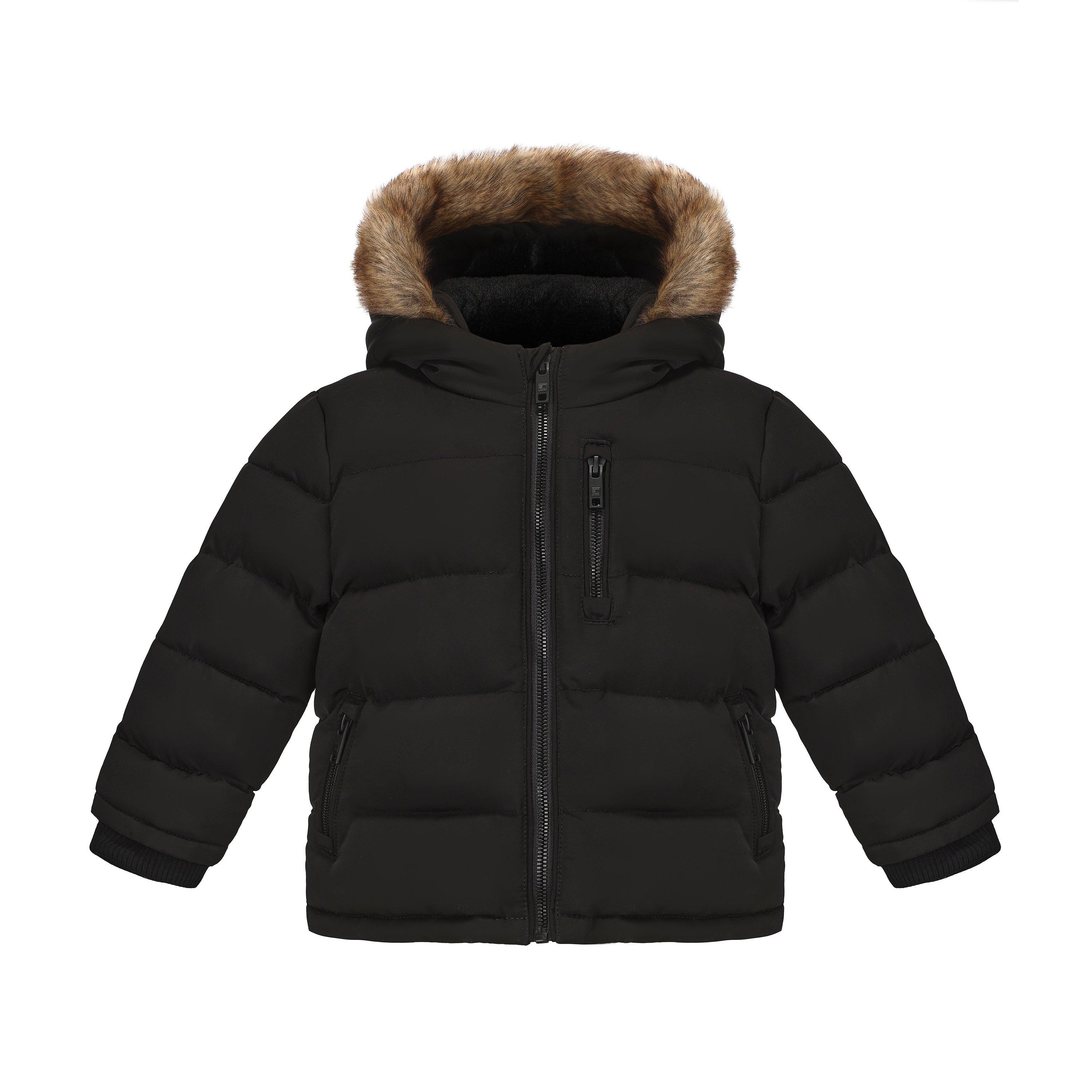SoulCal Infants 2 Zip Bubble Jacket