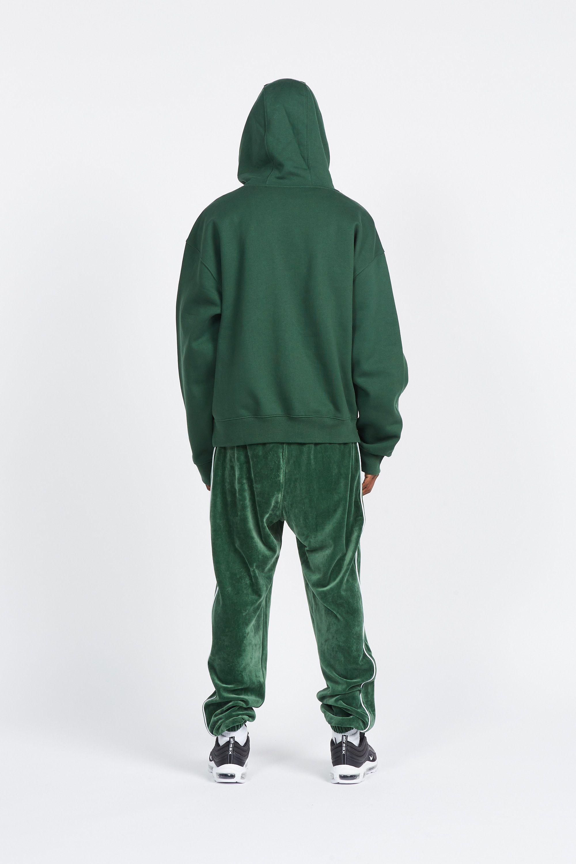 NIKE Hoodie M NSW TP TF WIN Vert