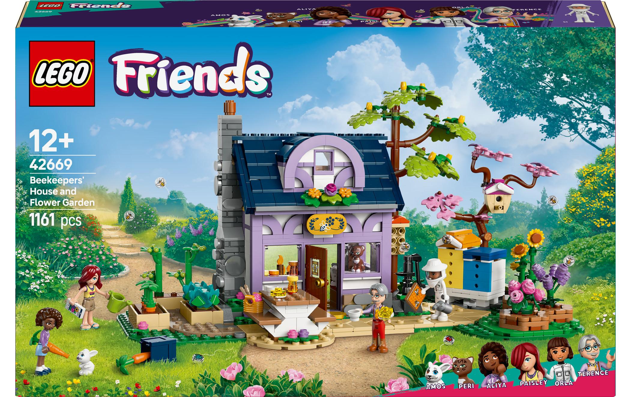 Friends Haus und Blumengarten der Imker 42669Vielseitiges Spielset für Freundschaftsgeschichten und jede Menge Rollenspiele