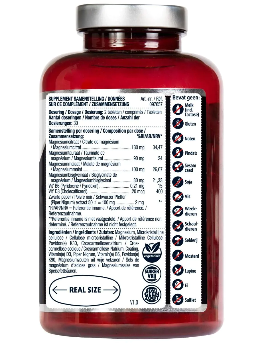 Magnesium 50+ 60 tabletten