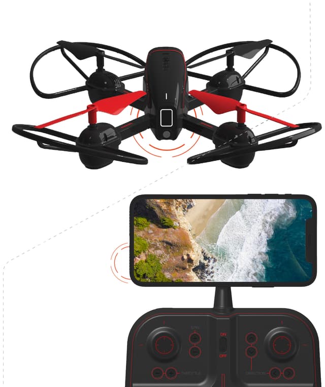 Sharper Image Mach 10 videodrone