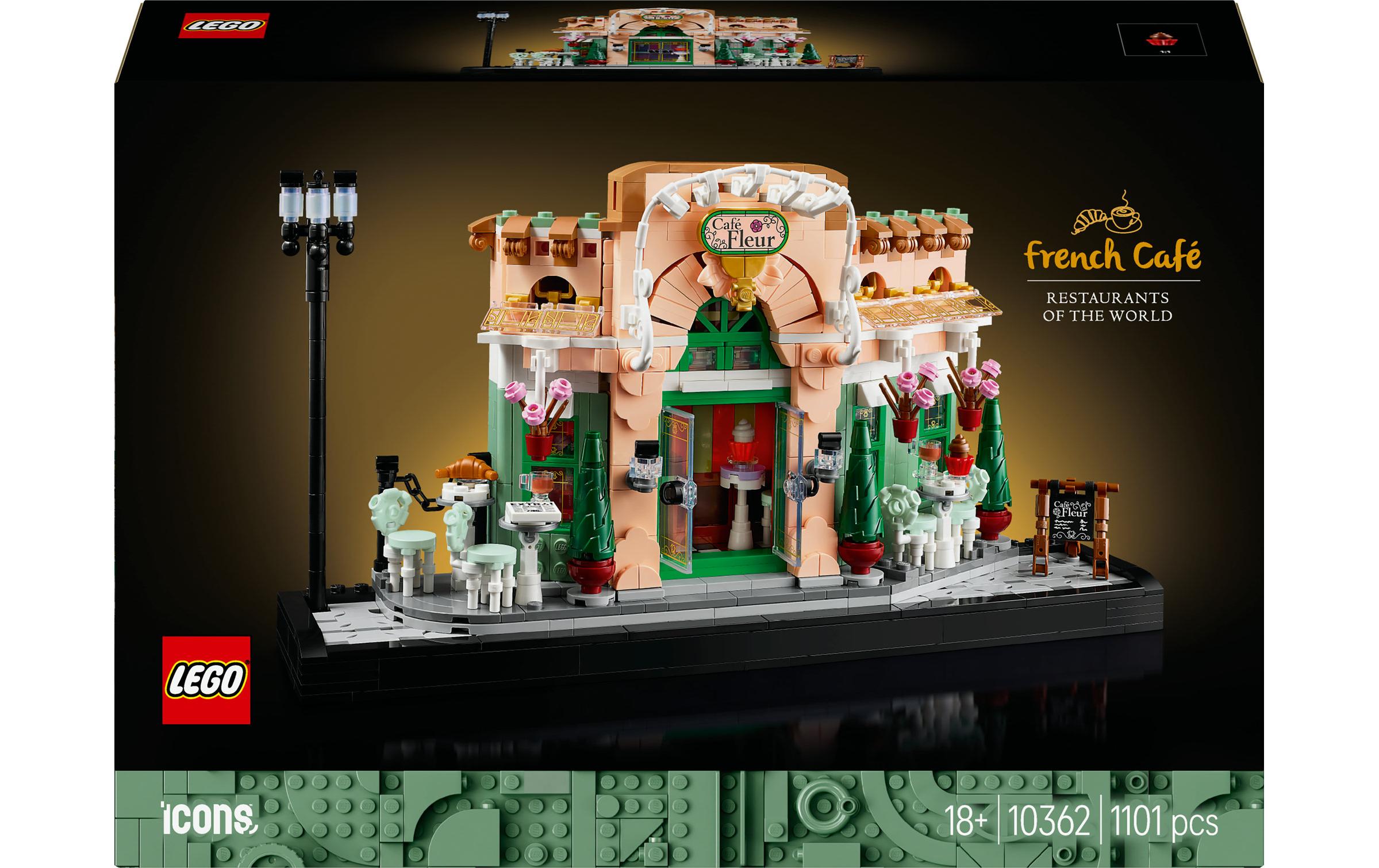 Icons Französisches Café 10362Lego Icons Französisches Café ein Hingucker fürs Regal