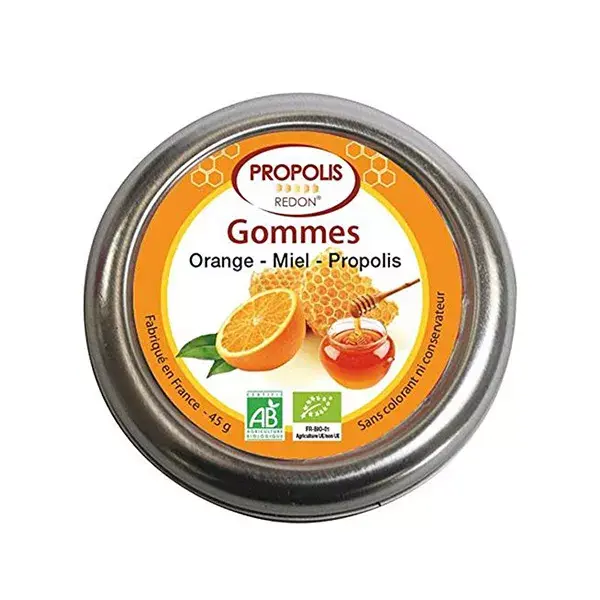 Redon Própolis Gomas Própolis Laranja AB Caixa 45g