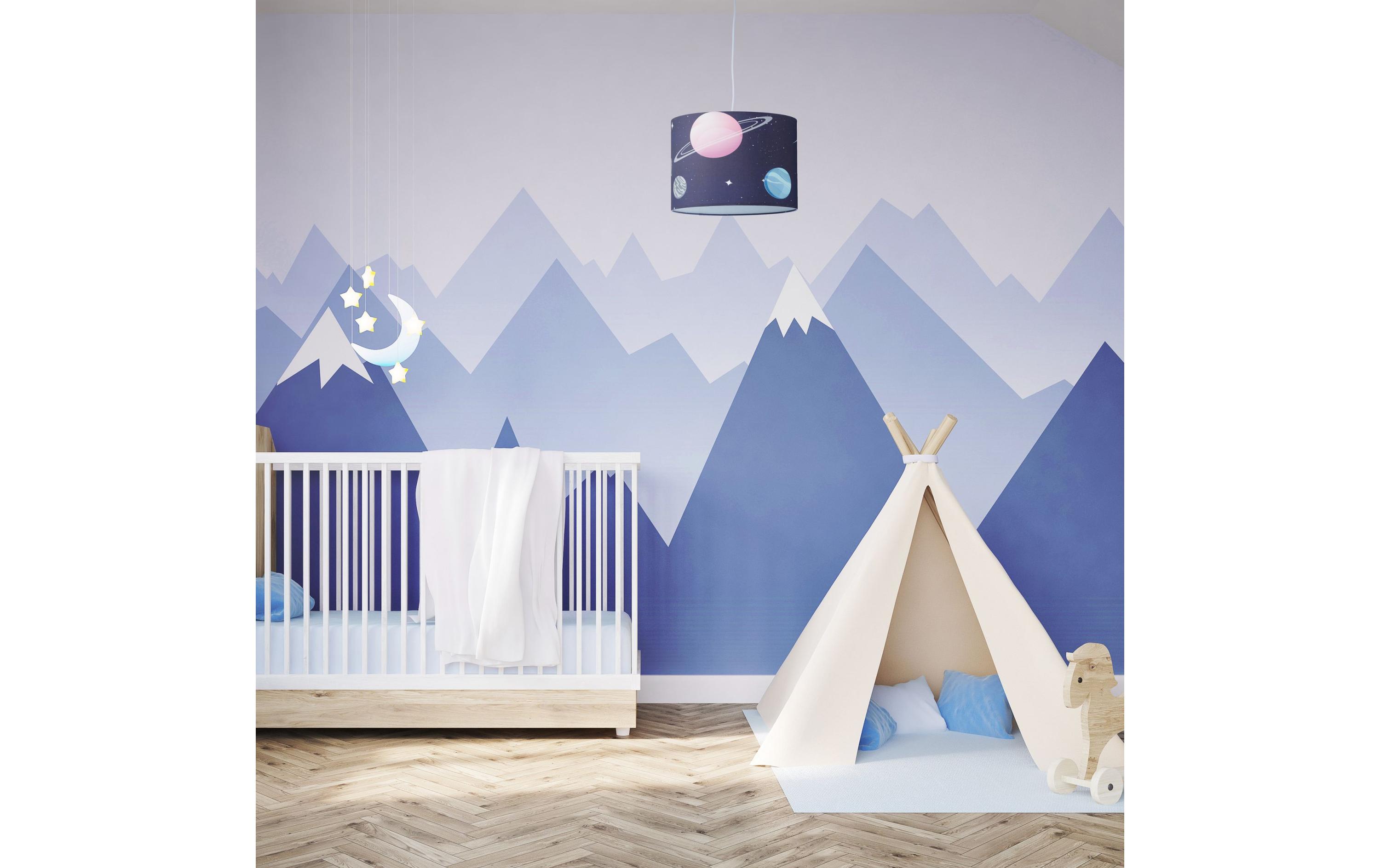 Hängelampe PlanetenDekorative Planetenlampe für Kinder
