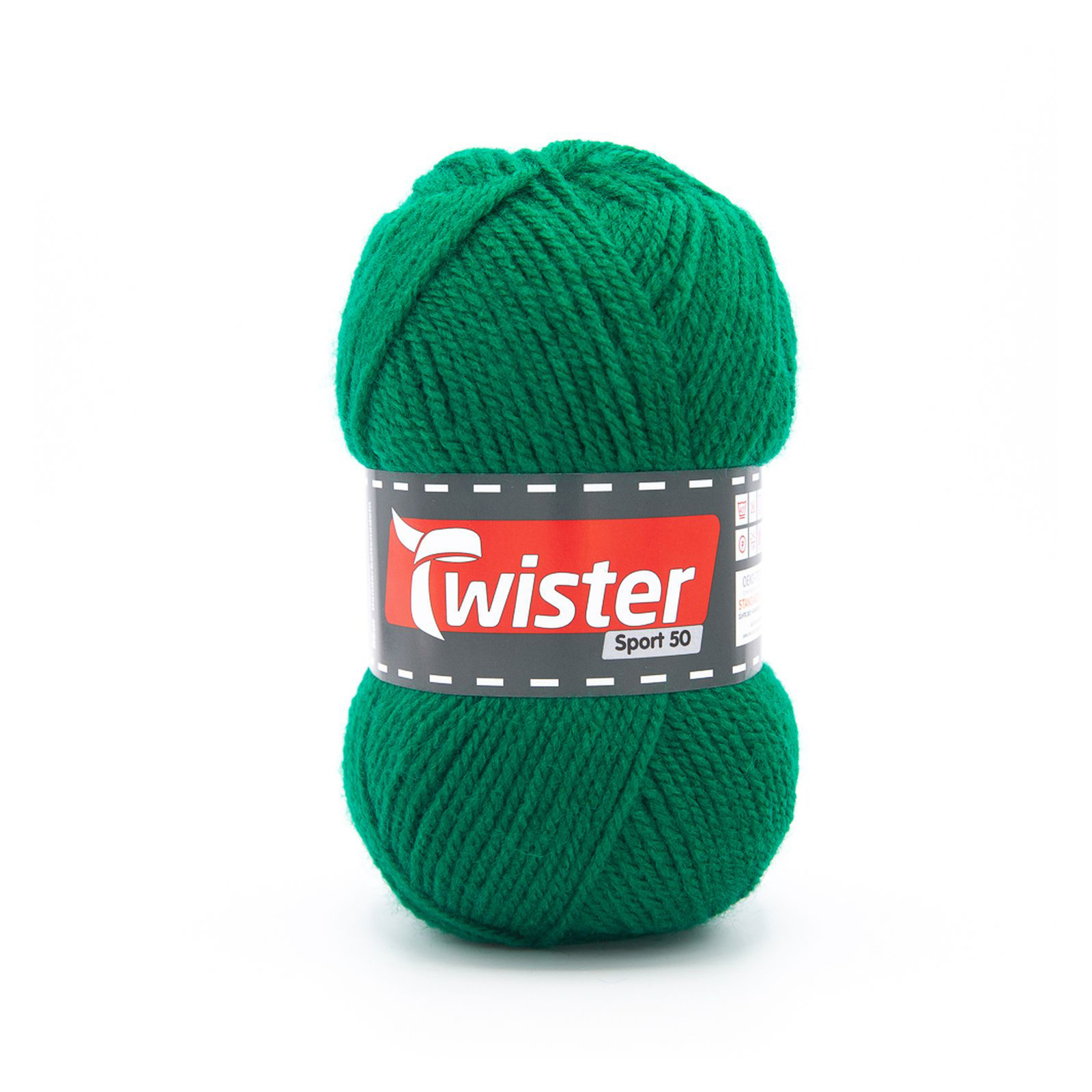 Wolle TWISTER SPORT 50 UNI - grün - 50g