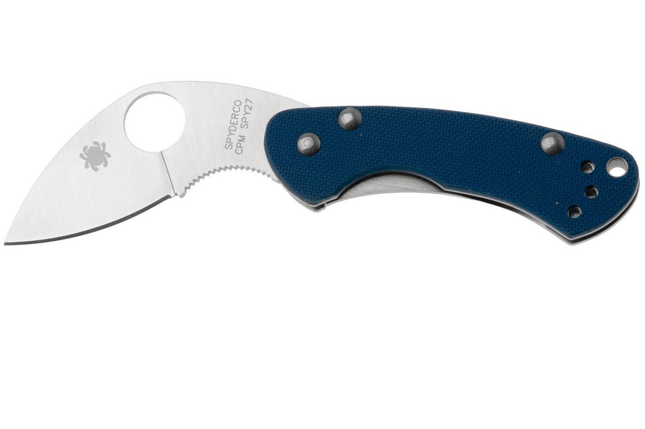 Spyderco Balance CPM SPY27 C141GPCBL Cobalt Blue G10, Sprint Run zakmes, Ed Schempp design