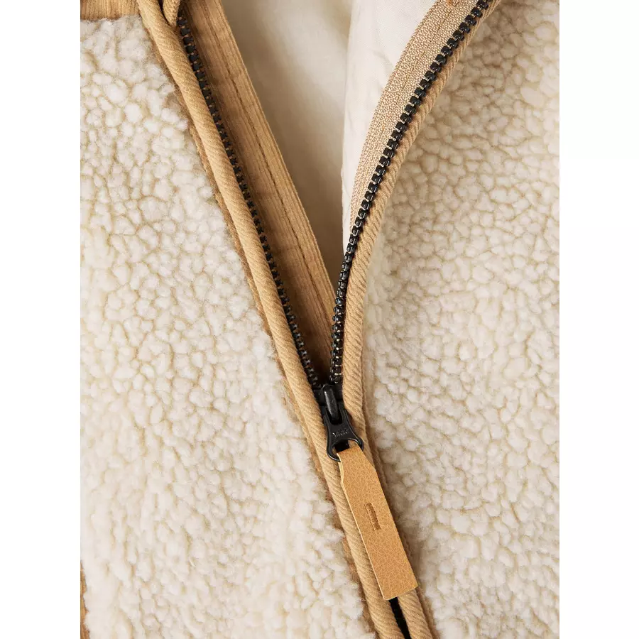 Lil'Atelier Sherpa Jacke Nbmnalo Fog
