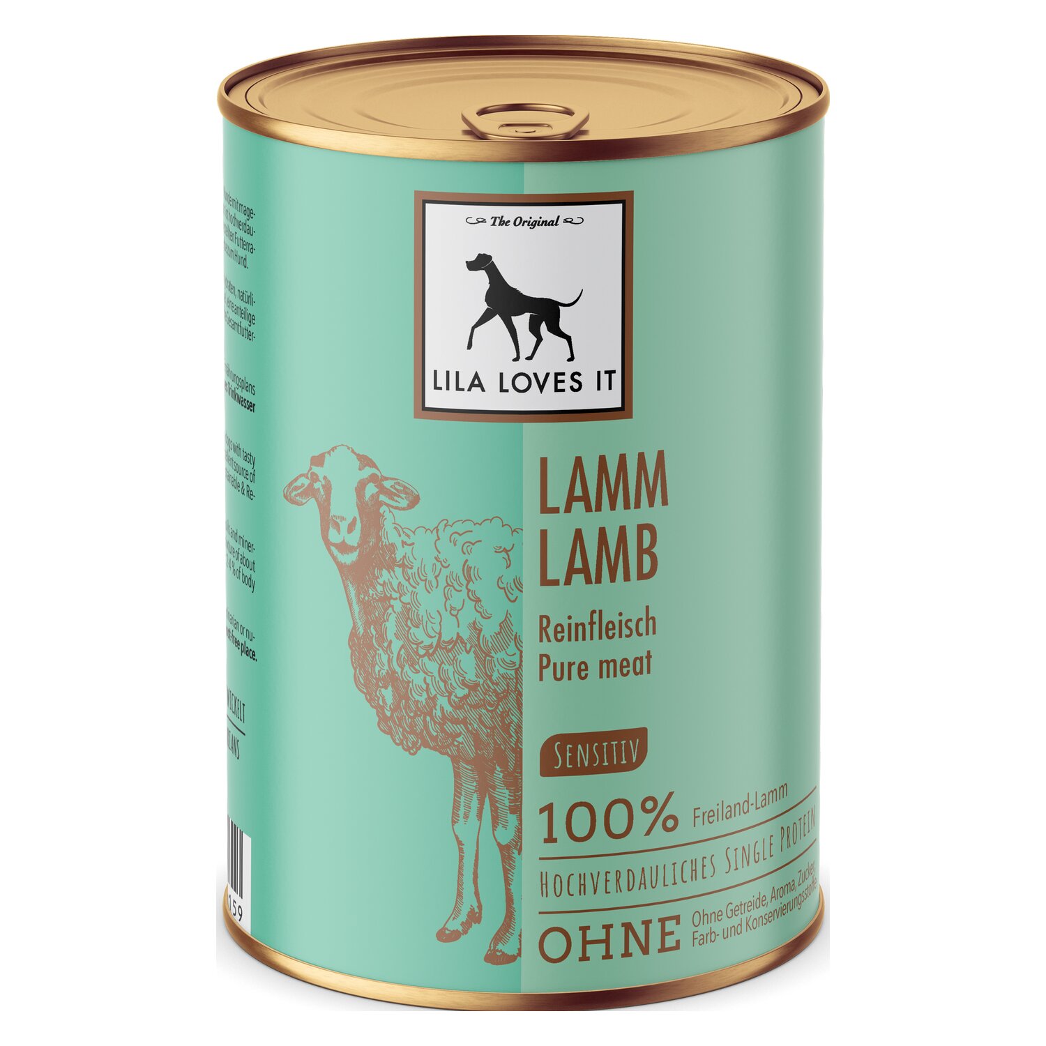 LILA LOVES IT Reinfleisch Dose  - 400 g - Lamm