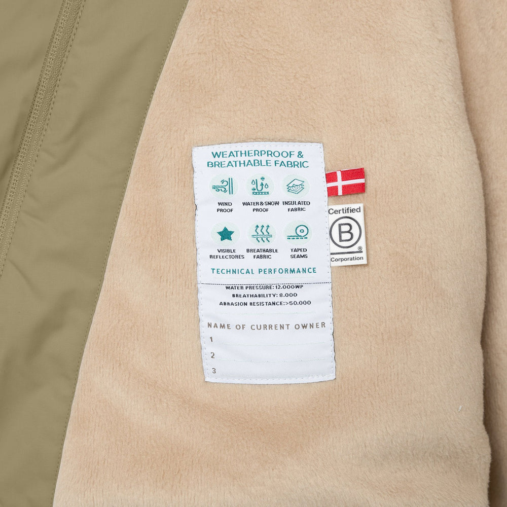 Køb Mini A ture Aloe Green Matwang Fleece Lined Winter Jacket. GRS
