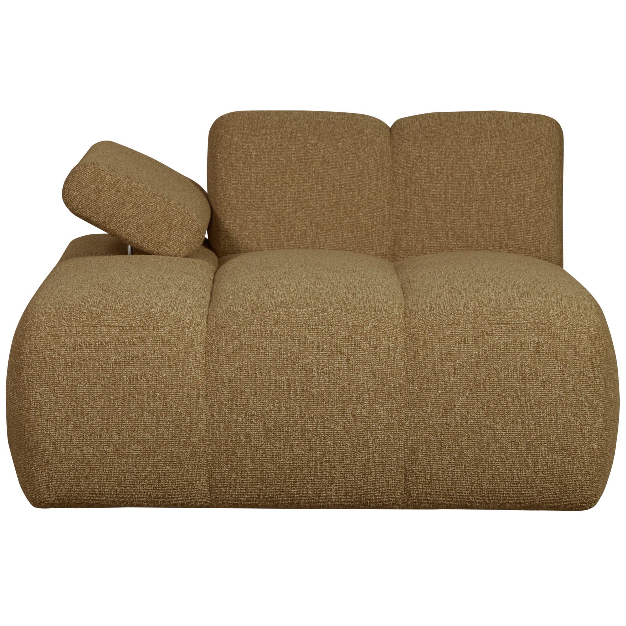 Chaise Longue Mojo Element Mojo Chaise Longue Element Links - Bouclé - Geel/Bruin Melange