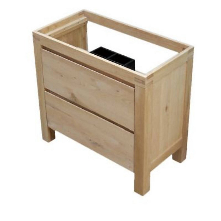 Meuble sous vasque à poser Harmon bois 90 cm