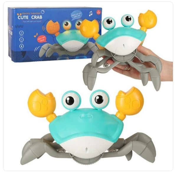 Funny Crab Interaktiv Crab Crawler Baby Crab, Crawling Toy