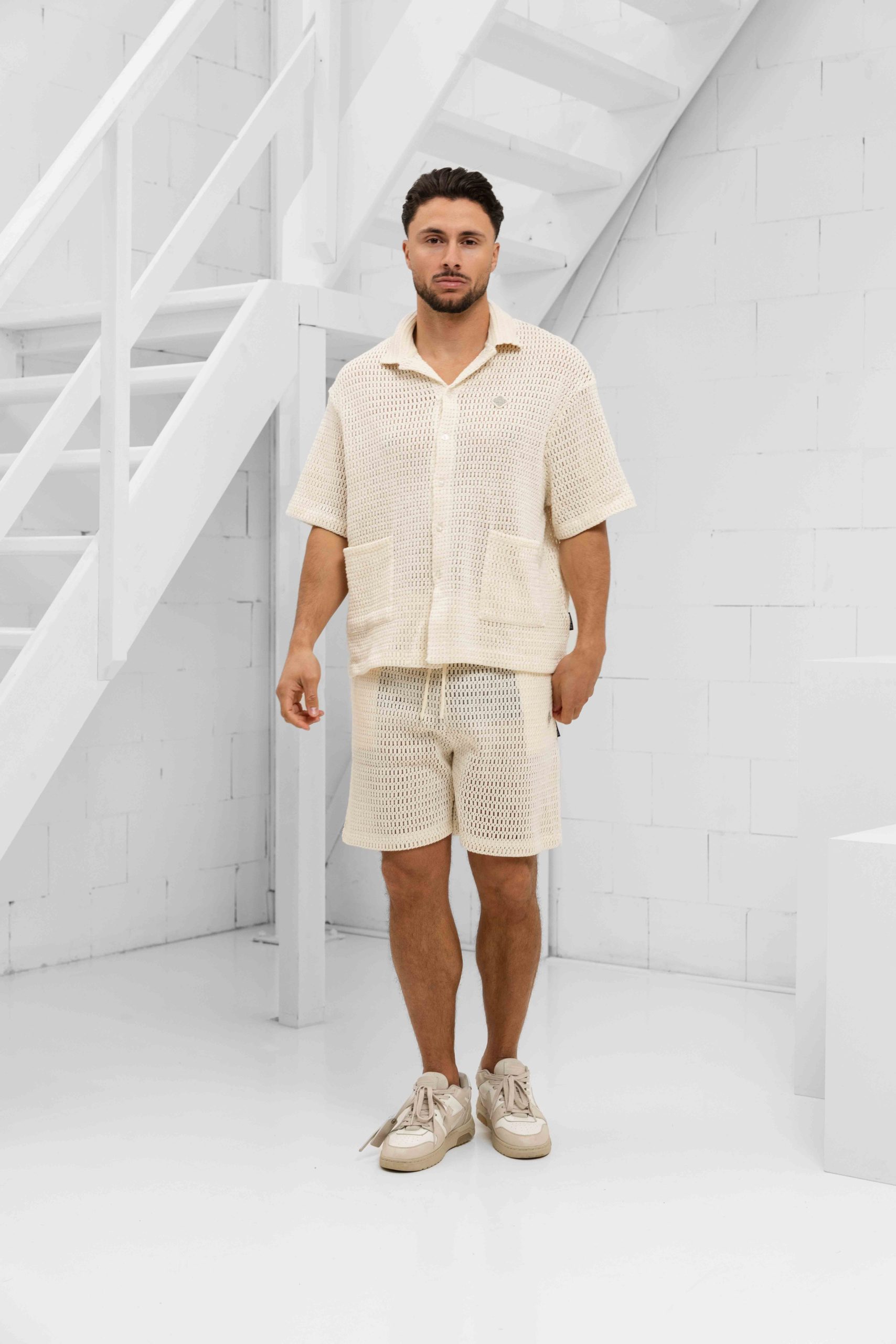 Equalité Lyra Knitted Croched Zomerset Gebroken Wit