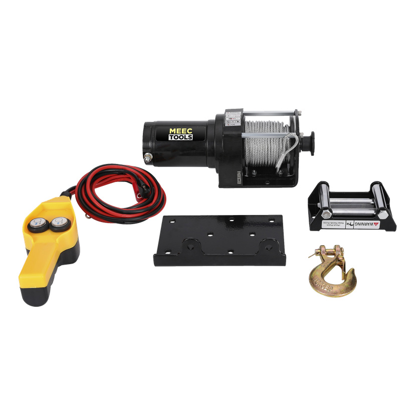 Elektrisk vinsj 12 V 907 kg 15 m